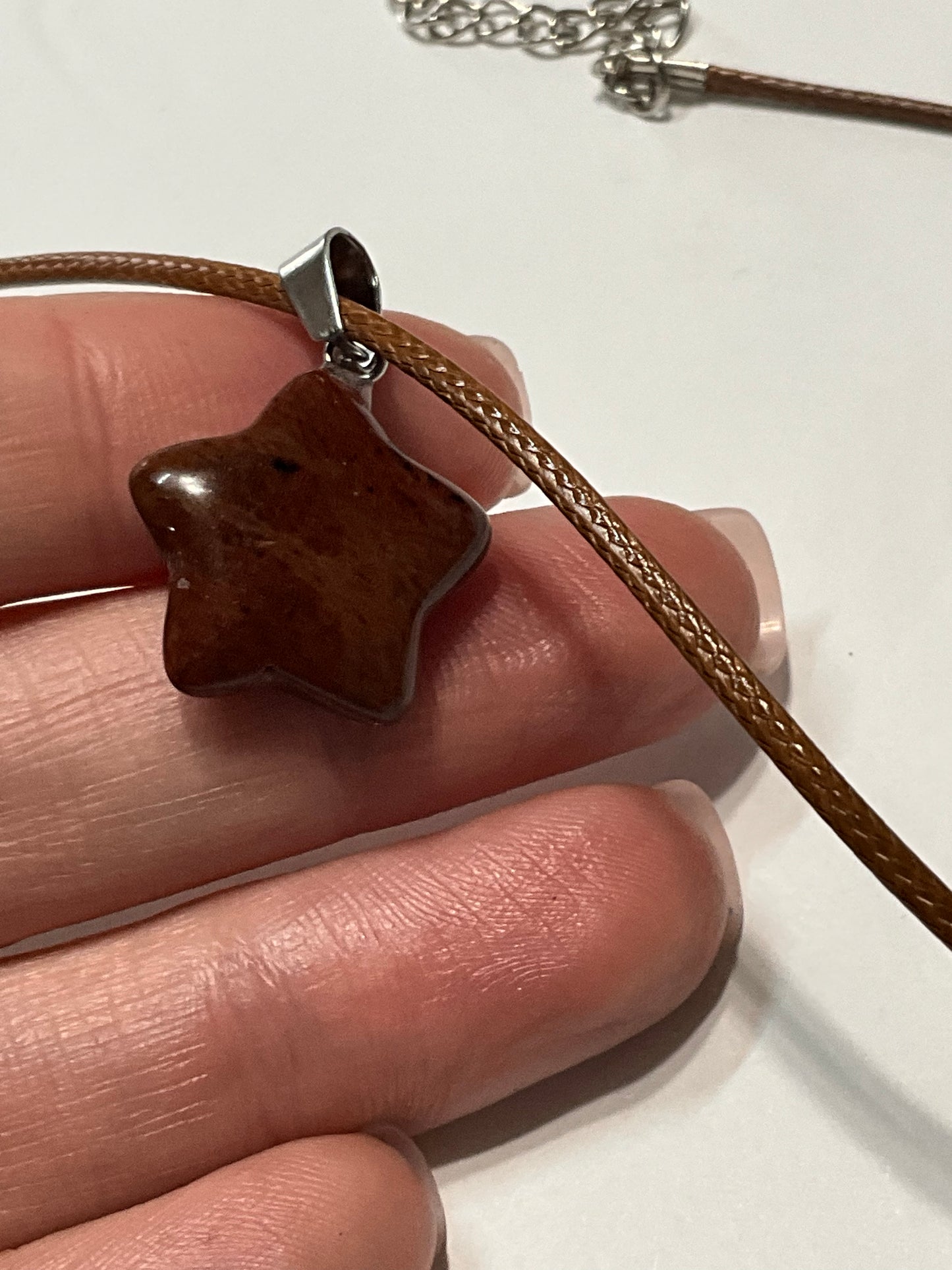 Stone Pendant Necklace